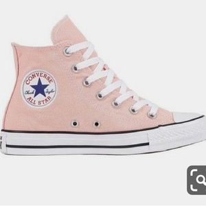 Girls High top pink converse